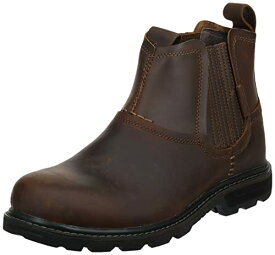 【中古】【未使用・未開封品】Skechers Men's Blaine Orsen Ankle Boot,Dark Brown,10 M US