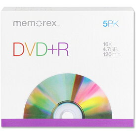 【中古】【未使用・未開封品】Memorex Dvd Plus R 4.7 GB ケーキボックス 5個パック