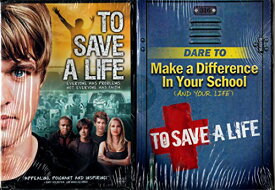 【中古】【未使用・未開封品】To Save A Life LIMITED EDITION DVD SET Includes DVD and 96 Page Inspirational Book "Dare To Make a Difference in Your School and Your L