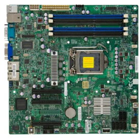 【中古】【未使用・未開封品】Supermicro X9SCL+-F マザーボード - Micro Atx - Intel Xeon プロセッサー E3-1200 ファミリー、Intel 第2世代 Core I3 &
