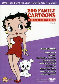 【中古】【未使用・未開封品】200 Family Cartoons Collection 2 [DVD] [Import]