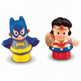 【中古】【未使用・未開封品】Little People DC Super Friends~Wonder Woman & Batgirl Figure Pack