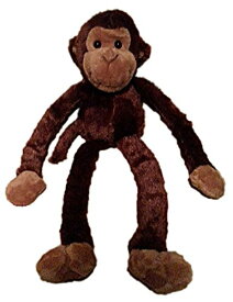 【中古】【未使用・未開封品】One Large Hanging hook and loop Hand Stuffed Animal Plush Monkey