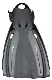 【中古】【未使用・未開封品】New Oceanic Viper Open Heel Scuba Diving Fins - Black (Size 7-9/Small) by Oceanic