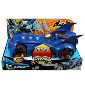【中古】【未使用・未開封品】Batman Power Attack Total Distruction Batmobile Vehicle