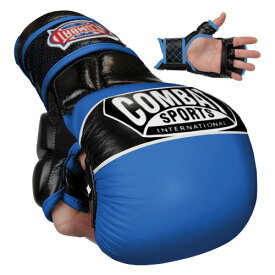 【中古】【未使用・未開封品】(Regular, Blue) - Combat Sports Max Strike MMA Training Gloves
