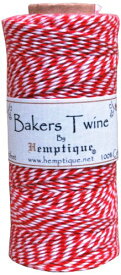 【中古】【未使用・未開封品】Cotton Baker's Twine Spool 2 Ply 410'/Pkg-Red (並行輸入品)