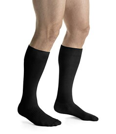 【中古】【未使用・未開封品】Jobst ActiveWear Knee High 15-20 mmHg Large Full Calf Black by Jobst