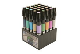 【中古】【未使用・未開封品】(25 Architectural Colors, Tabletop Cube) - Chartpak AD Markers, Tri-Nib, 25 Assorted Architectural Colours in Tabletop Cube, 1 Each (J)