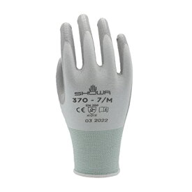 【中古】【未使用・未開封品】SHOWA Atlas 370W Nitrile Palm Coating Glove, White, Small (Pack of 12 Pairs)