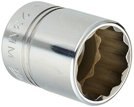 【中古】【未使用・未開封品】Williams STM-1223 1/2ドライブ浅型ソケット 12ポイント 23mm