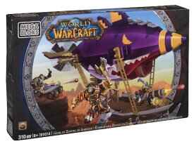 【中古】【未使用・未開封品】Mega Bloks World of Warcraft Goblin Zeppelin Ambush