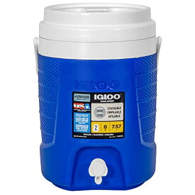 【中古】【未使用・未開封品】igloo(イグルー) 2ガロン スポーツ(7.6L) マジェスティックブルー/ホワイト #41150