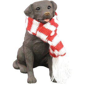 【中古】【未使用・未開封品】(Chocolate) - Sandicast Labrador Retriever Christmas Ornament Colour: Chocolate