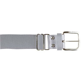 【中古】【未使用・未開封品】(28-130cm , Grey) - Champro Elastic Baseball Belt with 3.8cm Leather Tab