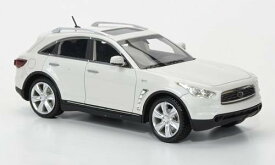 【中古】【未使用・未開封品】Infiniti FX50S, met.-white, 2010, Model Car, Ready-made, Neo 1:43