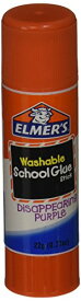 【中古】【未使用・未開封品】Large Elmer's Washable Purple Stick Glue by Elmer's Products Inc