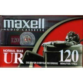 【中古】【未使用・未開封品】Maxell UR 120???cassettes- Normalバイアス???ボックスof 10?Cassettes