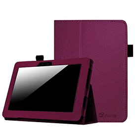 【中古】【未使用・未開封品】Fintie Slim Fit Leather Case Cover Auto Sleep/Wake for Kindle Fire HD 7 Tablet, Purple - 並行輸入品