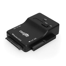 【中古】【未使用・未開封品】CoolGear ? USB 3.0?to IDEとSATAハードドライブアダプタユニバーサル2.5?/ 3.5?/ 5.25ドライブ