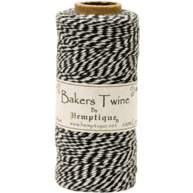 【中古】【未使用・未開封品】Cotton Baker's Twine Spool 2 Ply 410'/Pkg-Black (並行輸入品)