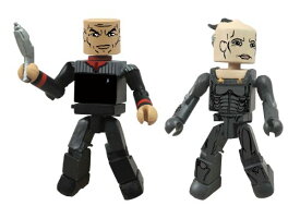 【中古】【未使用・未開封品】Diamond Select Toys Star Trek Legacy Minimates Series 1 First Contact Captain Picard and Borg Queen Action Figure