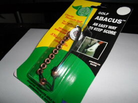 【中古】【未使用・未開封品】Golf Abacus Stroke Counter Easy Way to Keep Score Copper