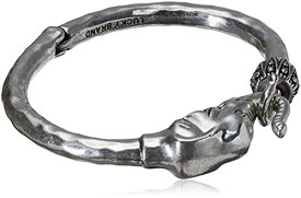 【中古】【未使用・未開封品】[ラッキーブランド]Lucky Brand Silver Elephant Cuff Bracelet, 2.38" ブレスレット ジュエリー[並行輸入品]