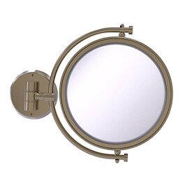 【中古】【未使用・未開封品】Allied Brass WM-4/2X 8 Inch Wall Mounted 2X Magnification Make-Up Mirror, Antique Bronze
