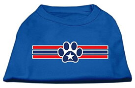 【中古】【未使用・未開封品】Mirage Pet Products 51-17-04 XXXLBL Patriotic Star Paw Screen Print Shirts Blue XXXL - 20