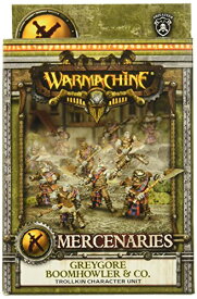 【中古】【未使用・未開封品】Privateer Press???Warmachine???Mercenary : Boomhowlerと会社モデルキット