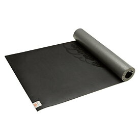 【中古】【未使用・未開封品】Gaiam (ガイアム) Sol Studio Select ドライグリップヨガマット 68-Inch x 24-inch x 5mm ブラック