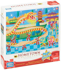 【中古】【未使用・未開封品】Megaパズル: Hometownコレクション1000?Piece Dragonダンスパズル