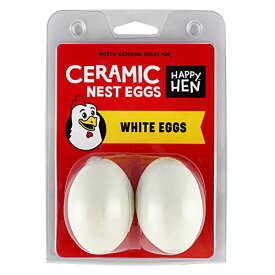 【中古】【未使用・未開封品】Happy Hen Treats Ceramic Nest Eggs by Happy Hen Treats