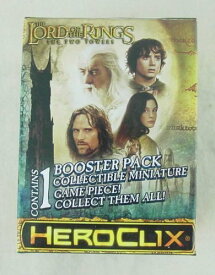 【中古】【未使用・未開封品】Lord of the Rings: The Two Towers Heroclix Single Figure Booster Pack WZK70996
