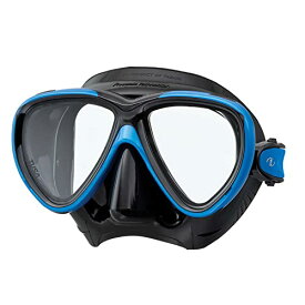 【中古】【未使用・未開封品】Tusa M-211 Black Freedom One Scuba Diving and Snorkeling Mask - Fishtail Blue/Black