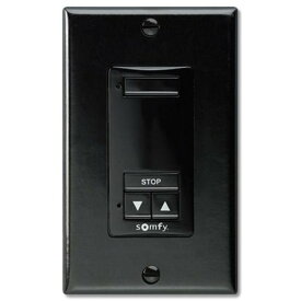 【中古】【未使用・未開封品】Somfy SO181089x-SO1810899 DecoFlex ワイヤレスRTSウォールスイッチ44; 1チャンネル44; ブラック