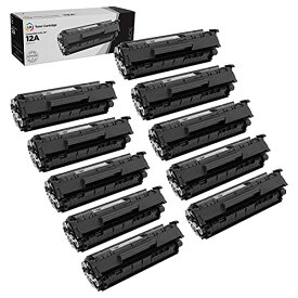 【中古】【未使用・未開封品】LD 互換トナーカートリッジ HP 12A Q2612A用 ブラック 10個パック