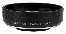 【中古】【未使用・未開封品】Fotodiox Pro Lens Mount Adapter Compatible with Select Contax G Lenses to Micro Four Thirds Cameras