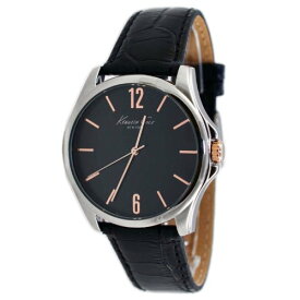 【中古】【未使用・未開封品】Kenneth Cole New York three-handレザー???Black Men 's Watch # kcw1041