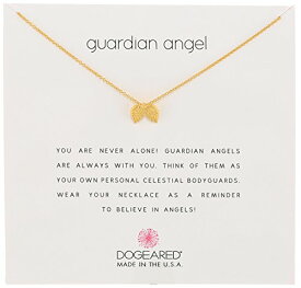 【中古】【未使用・未開封品】[ドギャード]Dogeared "Reminders" Guardian Angel Wing Gold Charm Necklace, 18" ネックレス ジュエリー [並行輸入品]