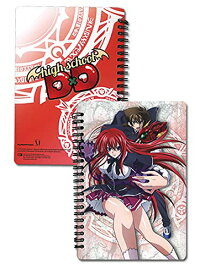 【中古】【未使用・未開封品】Notebook - High School DxD - Issie & Rias Spiral Stationery Anime New ge43179
