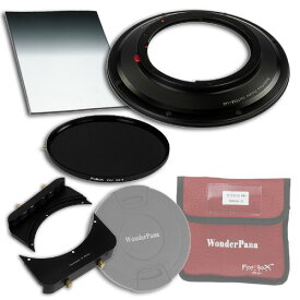 【中古】【未使用・未開封品】WonderPana 66 FreeArc Essentials ND 0.6SEキット - 回転145mmフィルターシステムホルダー レンズキャップ Fotodiox Pro 6.6インチ x 8.5インチ