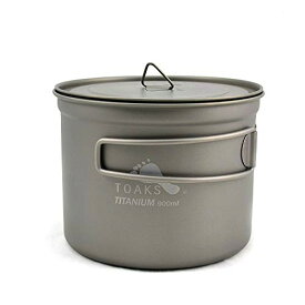 【中古】【未使用・未開封品】TOAKS Titanium 900ml Pot with 115mm Diameter by TOAKS