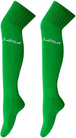【中古】【未使用・未開封品】(Green) - Luwint Adult Cotton Thicken Long Soccer Socks for Men and Women