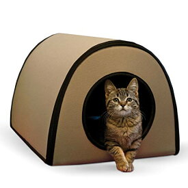 【中古】【未使用・未開封品】K&H Manufacturing Mod Thermo-Kitty Shelter Tan 15-Inch by 21.5-Inch by 13-Inch 25 Watts by K&H Manufacturing