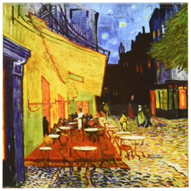 【中古】【未使用・未開封品】(set-of-8-Ceramic) - 3dRose cst_155653_4 Cafe Terrace at Night by Vincent Van Gogh 1888 Restaurant French Street Painting Coffeehouse C