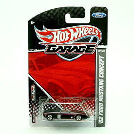 【中古】【未使用・未開封品】'62 Ford Mustang Concept (Satin Black) * 2011 Hot Wheels Garage * 1:64 Scale Die-Cast Vehicle (Ford 09/20)
