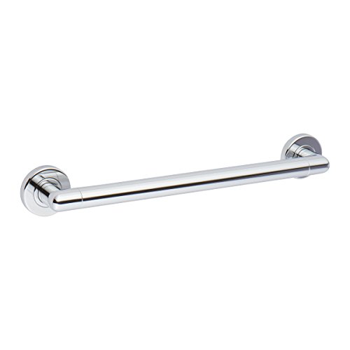 18 Grab Bar Square Corners POLISHED CHROME by Ginger