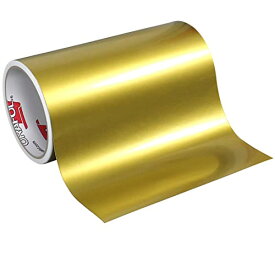 【中古】【未使用・未開封品】30cm x 3m Roll of Glossy Oracal 651 Metallic Gold Repositionable Adhesive-Backed Vinyl for Craft Cutters, Punches and Vinyl Sign Cutter